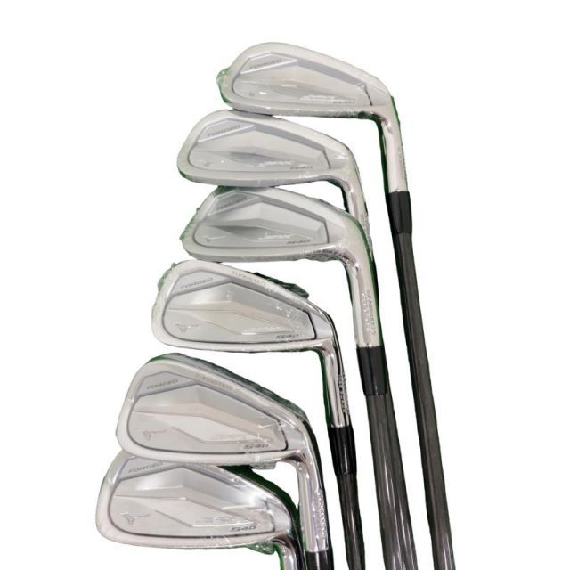 【中古】 ミズノ JPX S40 FORGED 7S アイアンセット IR 純正特注シャフト (フレックスS) メンズ 男性用 右利き 右用 Bランク ゴルフクラブ