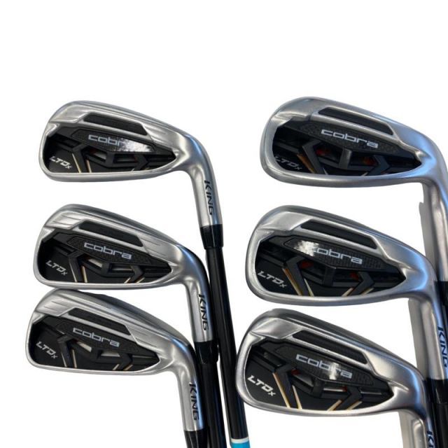 【中古】 コブラ KING LTDx 7S アイアンセット IR リシャフト (フレックスその他) メンズ 男性用 右利き 右用 Cランク ゴルフクラブ