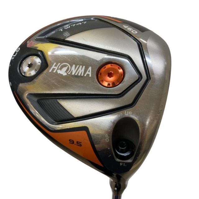 【中古】 本間ゴルフ TOUR WORLD TW747 460 9.5° ドライバー DR VIZARD FP-6 (フレックスS) メンズ 男性用 右利き 右用 Cランク ゴルフクラブ