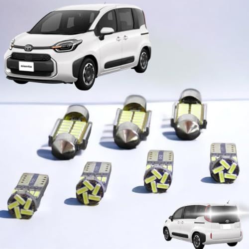 【室内灯+バックランプ】シエンタ LED 4点セット 型式: 10系 MXPL#/MXPC# 取付工具付き 【簡単交換】 無極性 6000K ゴースト灯防止 室内灯 パーツ カー用品 カスタム 各グレード SIENTA02(10系)ts 5aad68c1