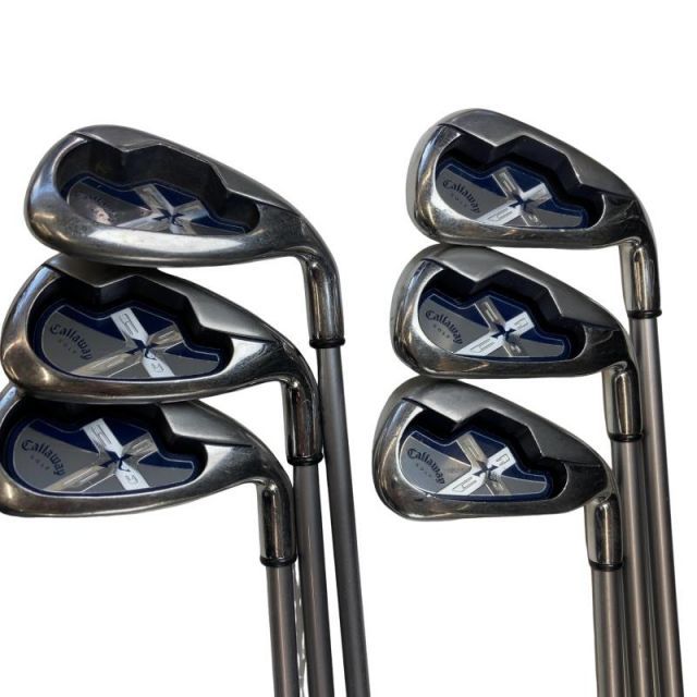 【中古】 キャロウェイ X・18 6S アイアンセット IR JV X-SERIES 60i (フレックスR) メンズ 男性用 右利き 右用 Dランク ゴルフクラブ