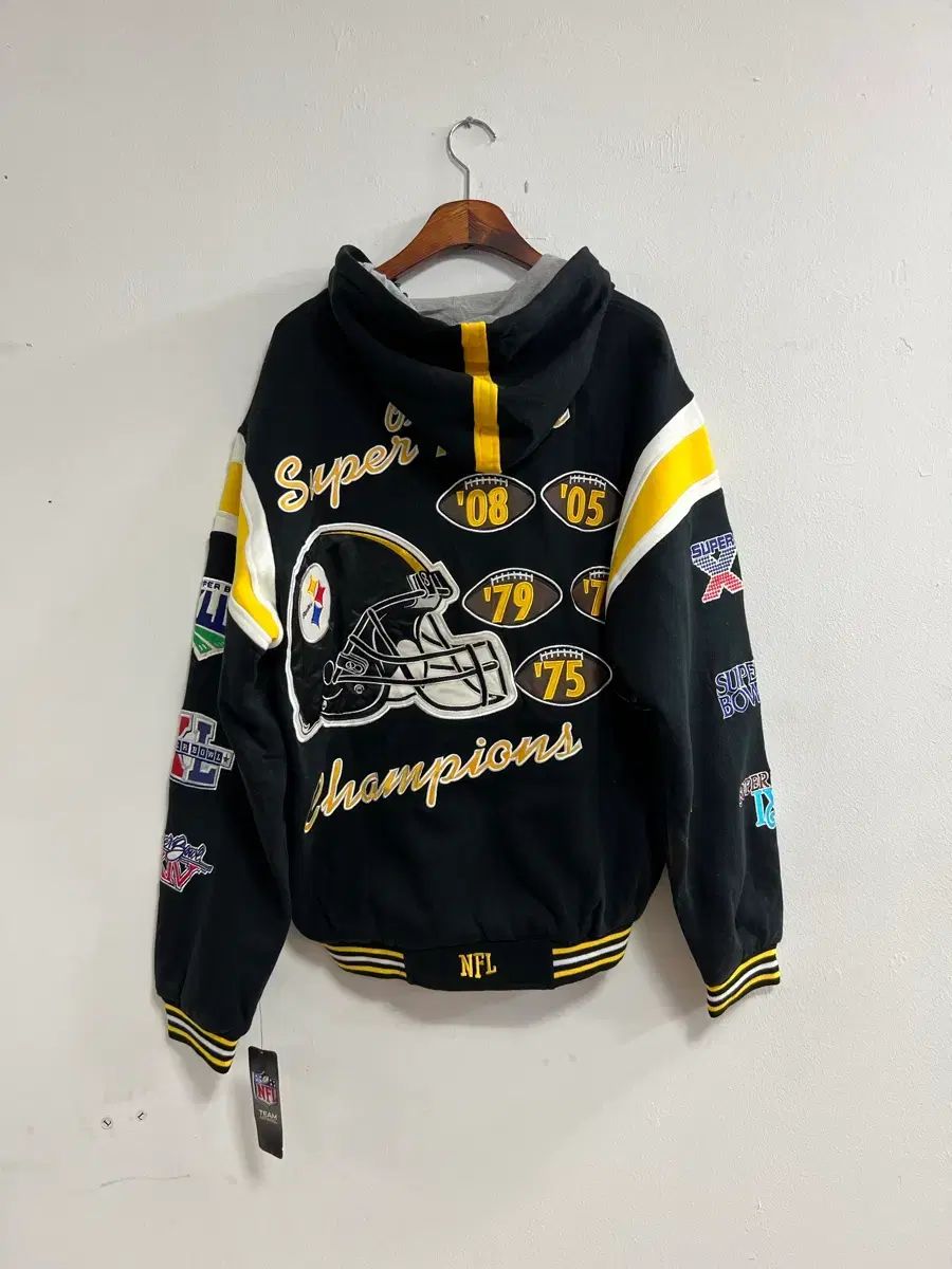 ヴィンテージ NFL スティーラース SUPERBALL パッチジャケット