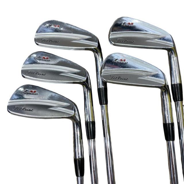 【中古】 タイトリスト Titleist Z・M FORGED 6S アイアンセット IR Dynamic Gold (フレックスS) メンズ 男性用 右利き 右用 Dランク ゴルフクラブ