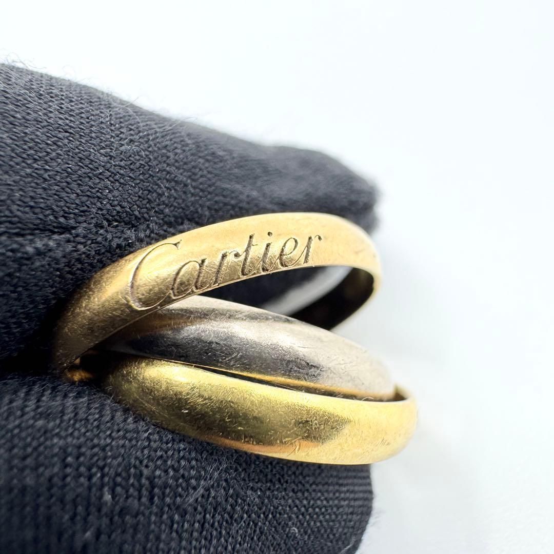Cartier カルティエ トリニティリング K18 Au750 指輪 7号 - メルカリ