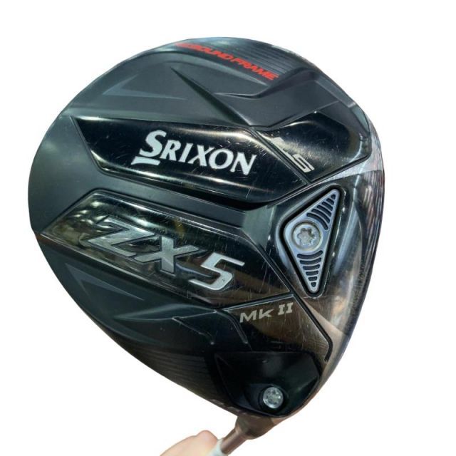 【中古】 ダンロップ SRIXON ZX5 Mk II LS 9.5° ドライバー DR 純正特注シャフト (フレックスS) メンズ 男性用 右利き 右用 Cランク ゴルフクラブ