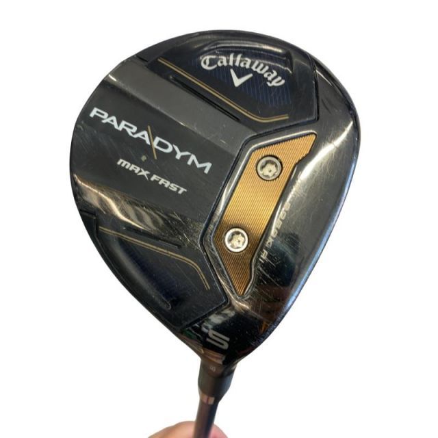 【中古】 キャロウェイ PARADYM MAX FAST 5W フェアウェイウッド FW SPEEDER NX 40 for CW(PARADYM FW) (フレックスSR) メンズ 男性用 右利き 右用 Cランク ゴルフクラブ