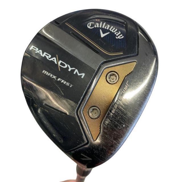 【中古】 キャロウェイ PARADYM MAX FAST 7W フェアウェイウッド FW SPEEDER NX 40 for CW(PARADYM FW) (フレックスSR) メンズ 男性用 右利き 右用 Cランク ゴルフクラブ