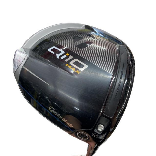 【中古】 テーラーメイド Qi10 MAX 10.5° ドライバー DR Diamana BLUE TM50(Qi10 DR) (フレックスS) メンズ 男性用 右利き 右用 Cランク ゴルフクラブ