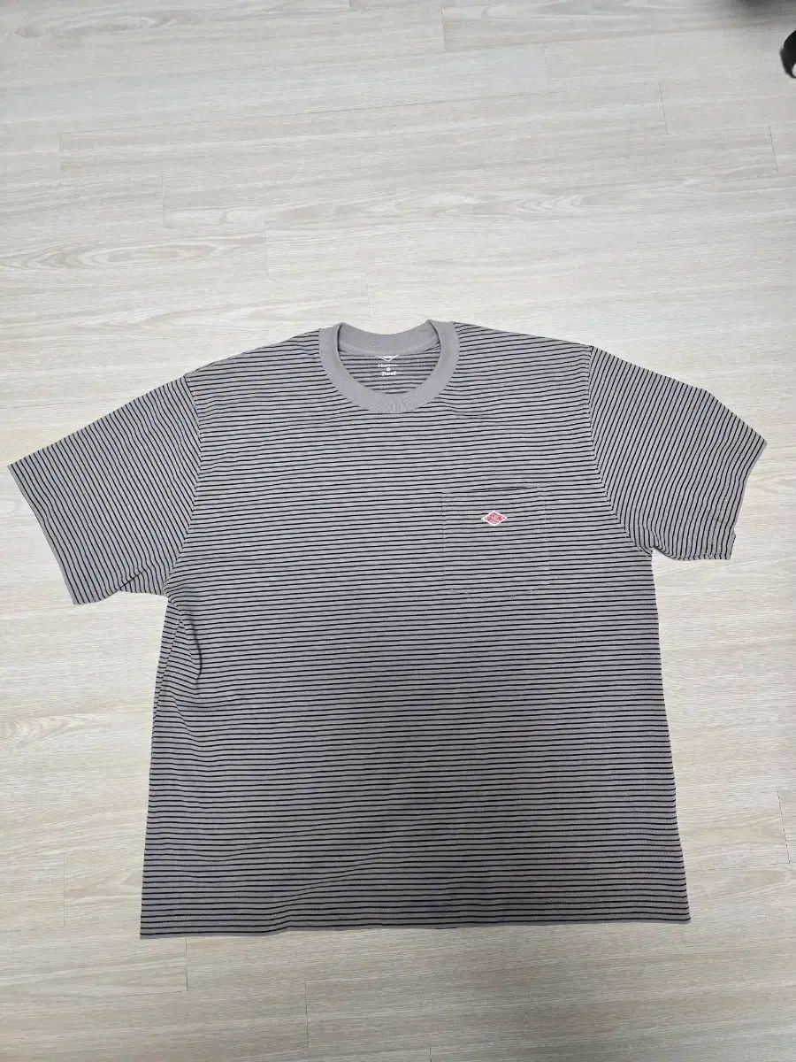 ダントン 半袖 ポケット Tシャツ グレー danton - XXL