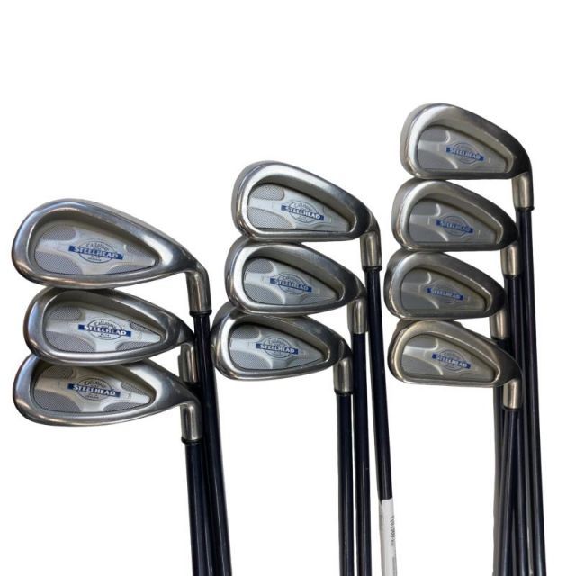 【中古】 キャロウェイ STEELHEAD X-14 10S アイアンセット IR JV STEELHEAD (フレックスR) メンズ 男性用 右利き 右用 Cランク ゴルフクラブ