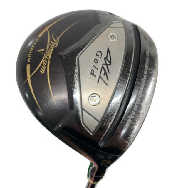 【中古】 つるや AXEL Gold Premium V 3W フェアウェイウッド FW AXEL Gold Premium V(フェアウェイ) (フレックスR) メンズ 男性用 右利き 右用 Dランク ゴルフクラブ