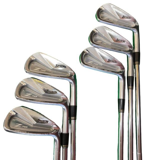 【中古】 ダンロップ SRIXON Z745 6S アイアンセット IR リシャフト (フレックスその他) メンズ 男性用 右利き 右用 Cランク ゴルフクラブ
