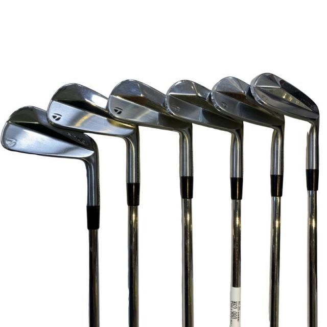 【中古】 テーラーメイド Taylor Made P・7MB 6S アイアンセット IR 純正特注シャフト (フレックスS) メンズ 男性用 右利き 右用 Cランク ゴルフクラブ