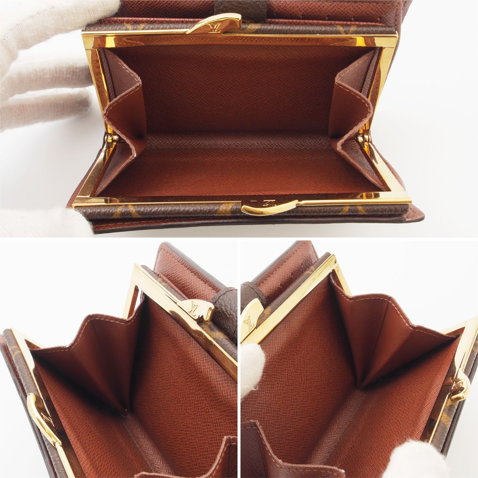 極美品】 ルイヴィトン モノグラム ポルトフォイユ ヴィエノワ 二