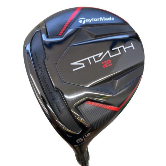 【中古】 テーラーメイド STEALTH2 5W レフティ フェアウェイウッド FW 純正特注シャフト (フレックスS) メンズ 男性用 左利き レフティ 左用 Cランク ゴルフクラブ