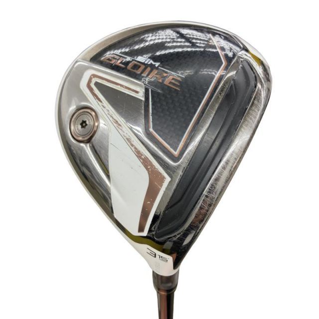 【中古】 テーラーメイド SIM GLOIRE 3W フェアウェイウッド FW AIR Speeder TM(FW) (フレックスSR) メンズ 男性用 右利き 右用 Cランク ゴルフクラブ