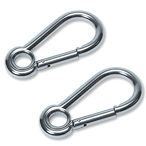 sus316 ステンレス スナップフック スプリングフック 船 ボート 係留 金具(沖縄・離島の方発送不可）) 5df37c9f