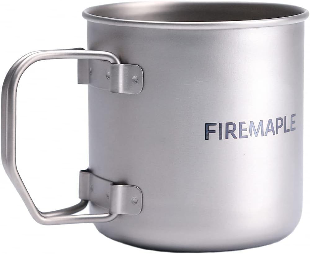 Fire-Maple シングルマグカップ チタン製 300ml 63g 超軽量 チタンマグカップ コップ 頑丈 直火 おしゃれ ソロキャンプ ハイキング アウトドア コップ マグカップ(沖縄・離島の方発送不可）) 55a68aa0