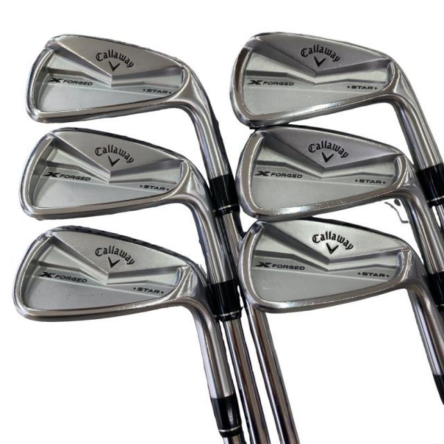 中古】 キャロウェイ X FORGED STAR(2024) 6S アイアンセット IR NS