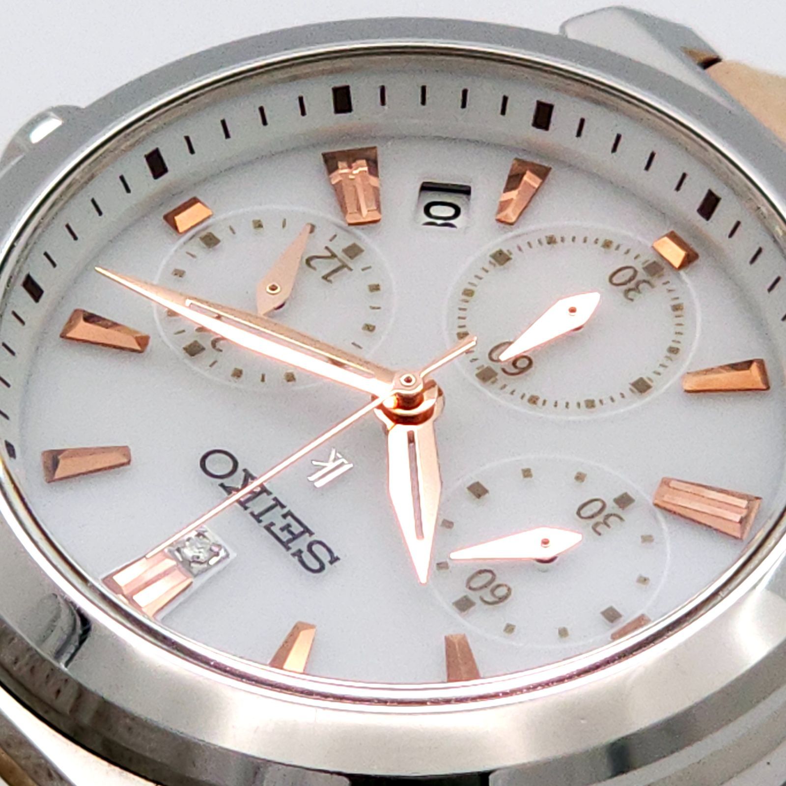 ☆良品 SEIKO セイコー ルキア V175-0AJ0 ソーラーQZ 動作品 - メルカリ