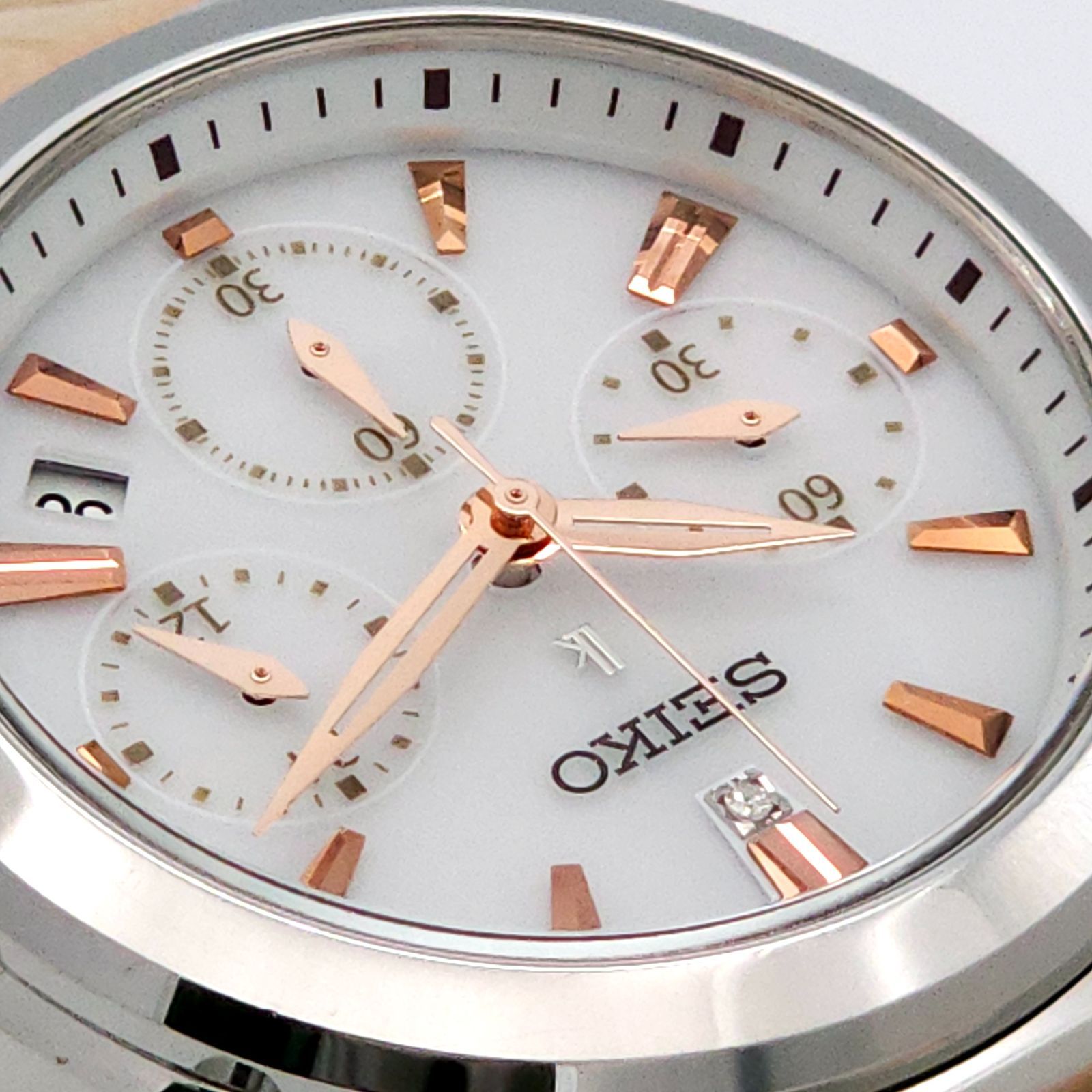 ☆良品 SEIKO セイコー ルキア V175-0AJ0 ソーラーQZ 動作品 - メルカリ