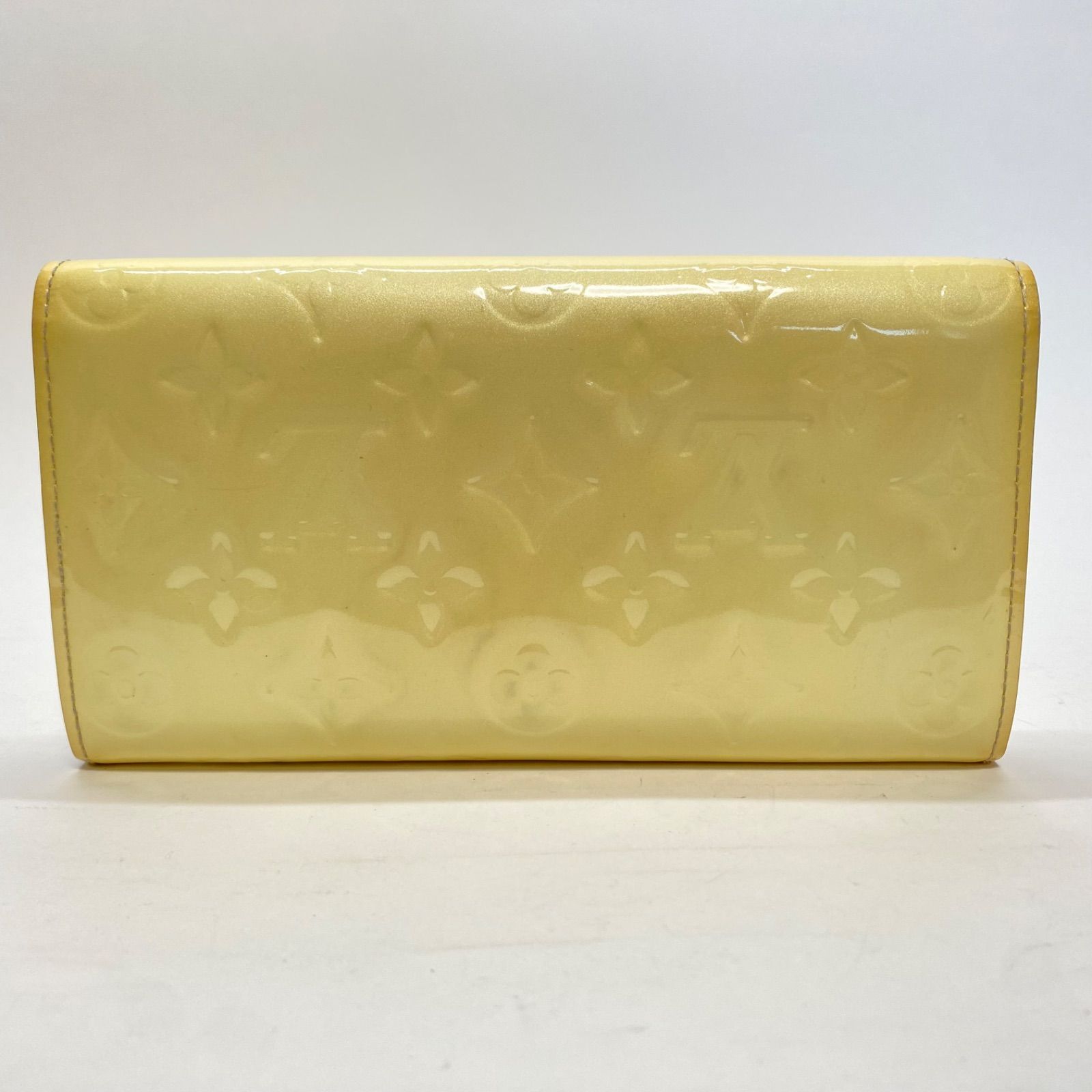 Louis Vuitton 　ヴェルニ ポルトフォイユサラ　イエロー 長財布 3449 LOUIS VUITTON ルイヴィトン ヴェルニ 長財布 ポルトフォイユ
