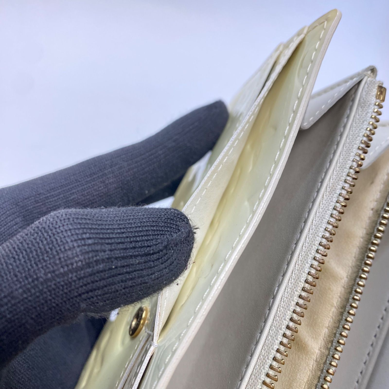 3449 LOUIS VUITTON ルイヴィトン ヴェルニ 長財布 ポルトフォイユ