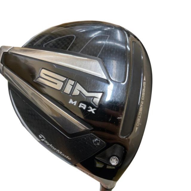 【中古】 テーラーメイド SIM MAX 10.5° ドライバー DR リシャフト (フレックスその他) メンズ 男性用 右利き 右用 Cランク ゴルフクラブ
