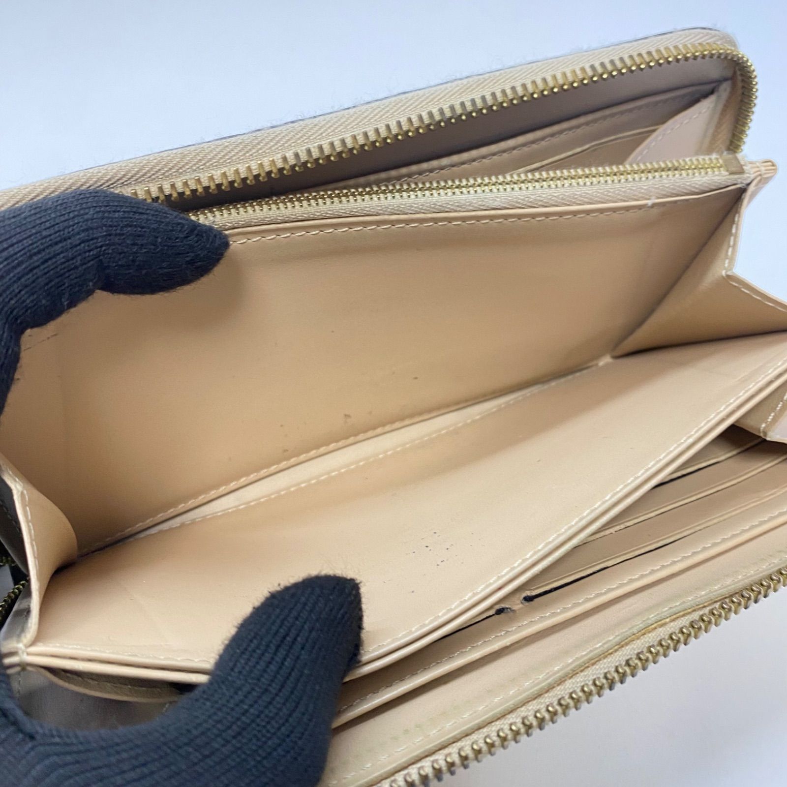 3436 LOUIS VUITTON ルイヴィトン ヴェルニ 長財布 ジッピーウォレット 