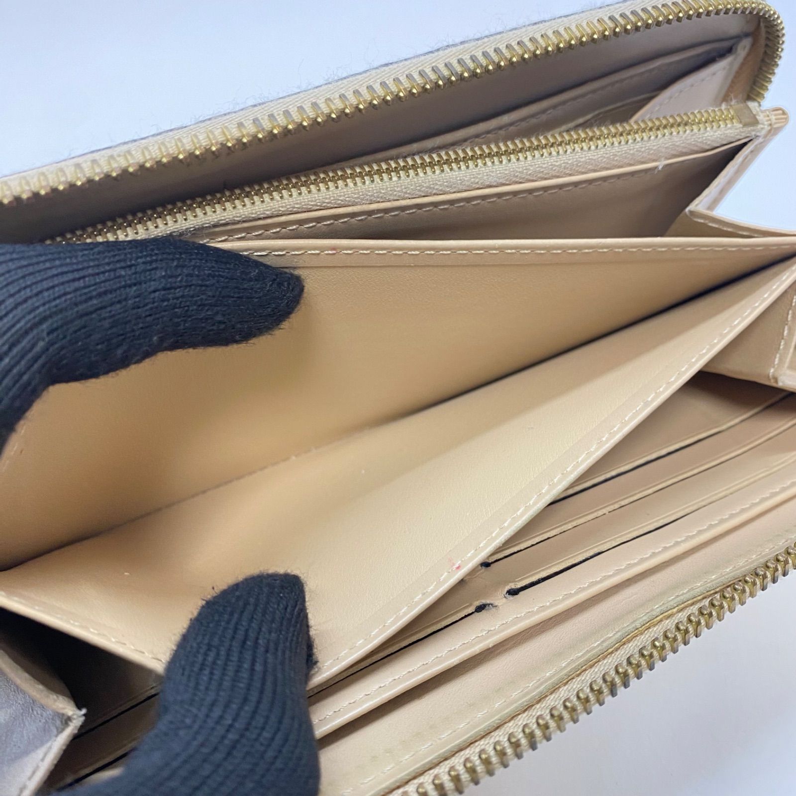 3436 LOUIS VUITTON ルイヴィトン ヴェルニ 長財布 ジッピーウォレット