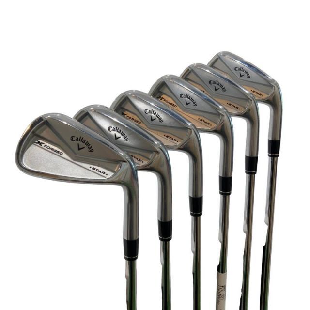 【中古】 キャロウェイ X FORGED STAR(2024) 6S アイアンセット IR NS PRO MODUS3 TOUR105 (フレックスS) メンズ 男性用 右利き 右用 Cランク ゴルフクラブ