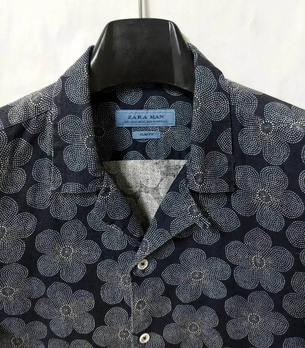 ZARA ザラ リネン コットン シャツ 100