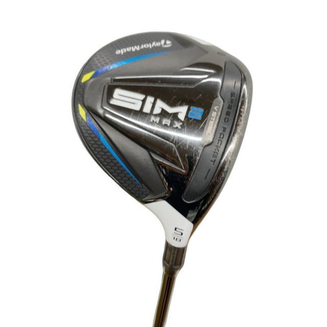 【中古】 テーラーメイド SIM2 MAX 5W フェアウェイウッド FW リシャフト (フレックスその他) メンズ 男性用 右利き 右用 Cランク ゴルフクラブ