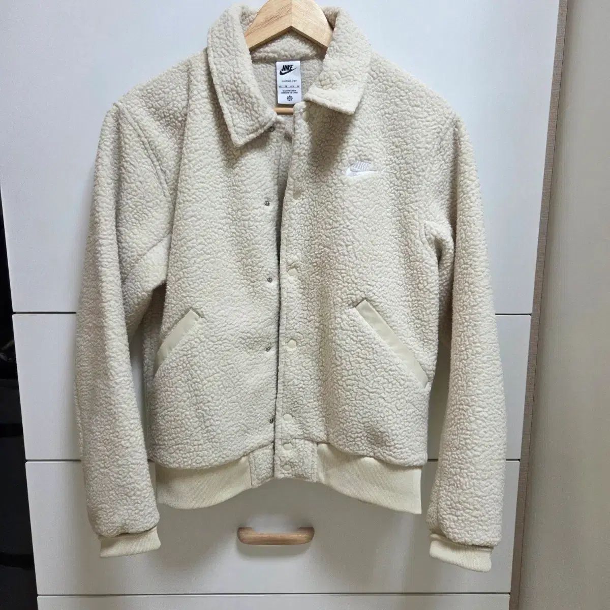 (実際に着用2回) NIKE フリース コーチ ジャケット Sサイズ