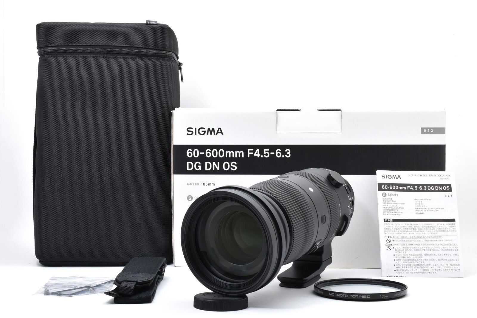 【返品保証】美品｜SIGMA シグマ Sports 60-600mm F4.5-6.3 DG DN OS ソニーE用 #C260526-01