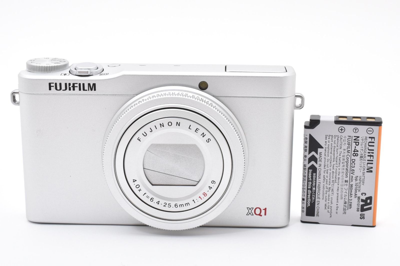 【返品保証】美品｜FUJIFILM 富士フイルム XQ1 シルバー コンパクトデジタルカメラ #C260527-08