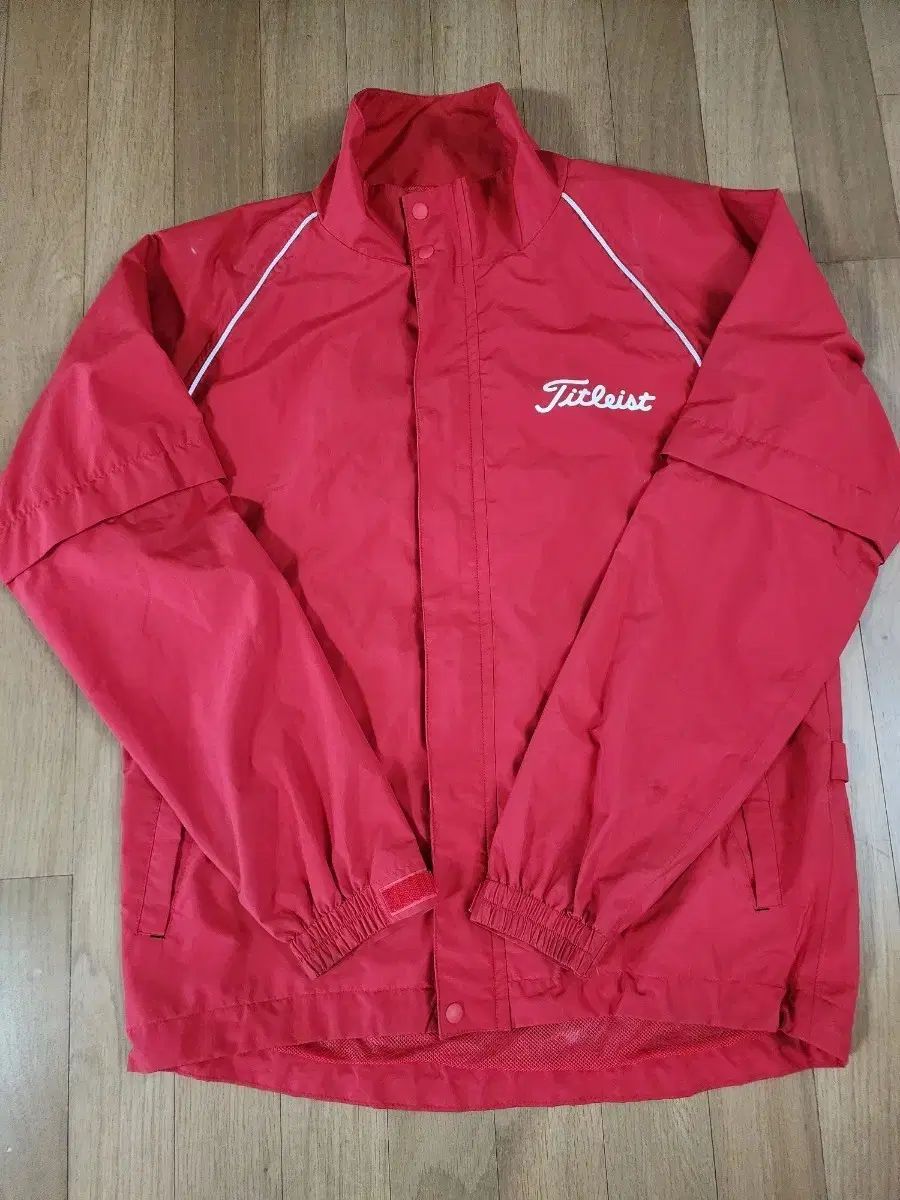 Titleist(タイトリスト) 防風 ウィンドブレーカー ジャケット 105 レッド