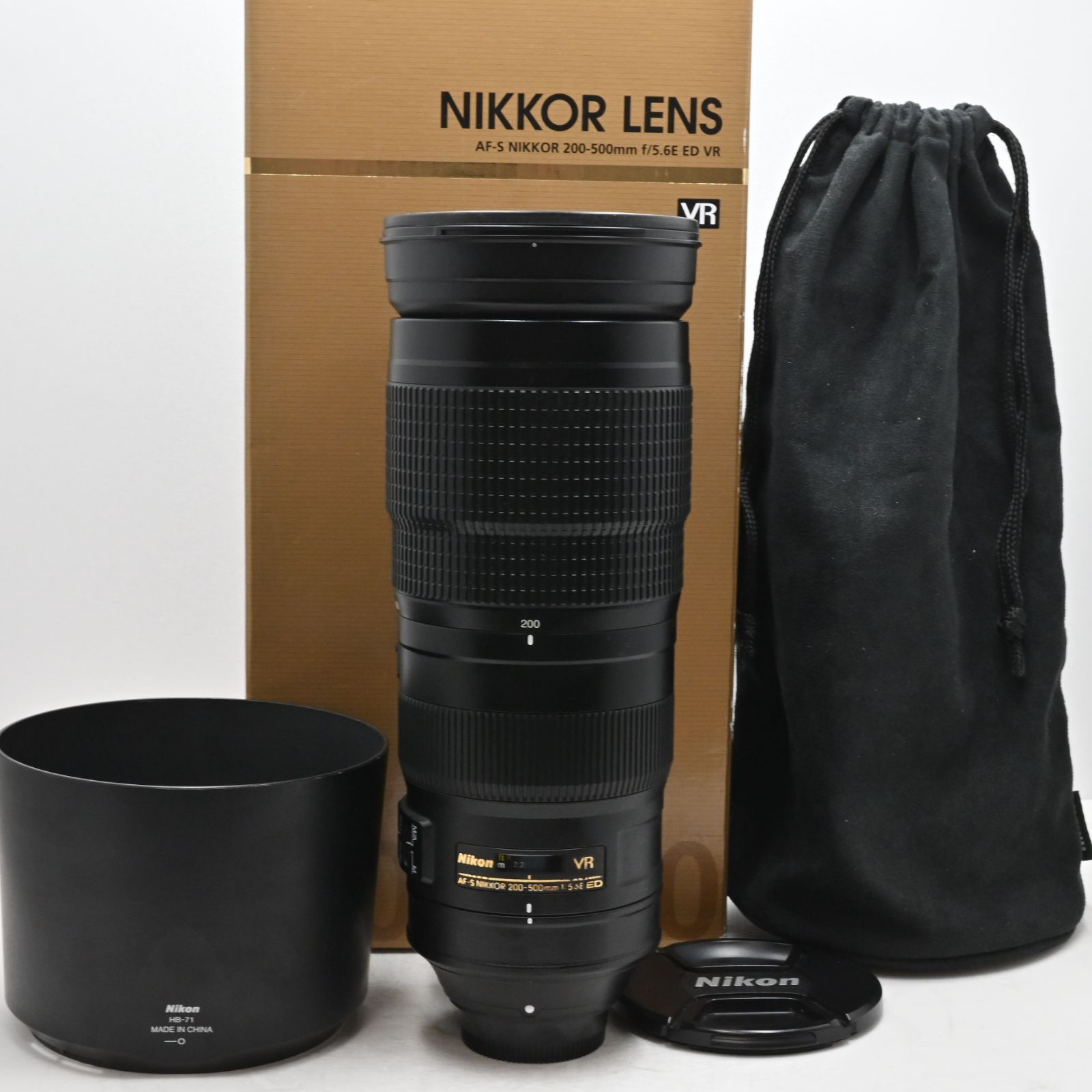 Nikon 望遠ズームレンズ AF-S NIKKOR 200-500mm f/5.6E ED VR