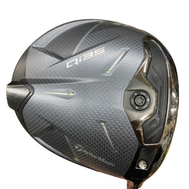 【中古】 テーラーメイド Qi35 10.5° ドライバー DR Diamana SILVER TM55(Qi35 DR) (フレックスS) メンズ 男性用 右利き 右用 Cランク ゴルフクラブ
