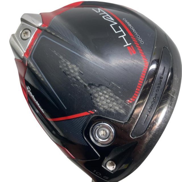 【中古】 テーラーメイド STEALTH2 10.5° ドライバー DR TENSEI RED TM50(STEALTH DR) (フレックスS) メンズ 男性用 右利き 右用 Dランク ゴルフクラブ