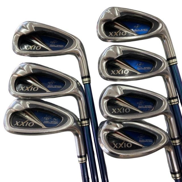 【中古】 ダンロップ XXIO(2014) 8S アイアンセット IR XXIO MP800(アイアン) (フレックスR) メンズ 男性用 右利き 右用 Dランク ゴルフクラブ