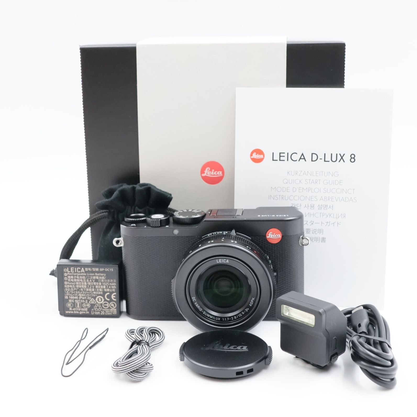 ■極上品■ LEICA D-LUX8 ブラック コンパクトデジタルカメラ 19191 ライカ