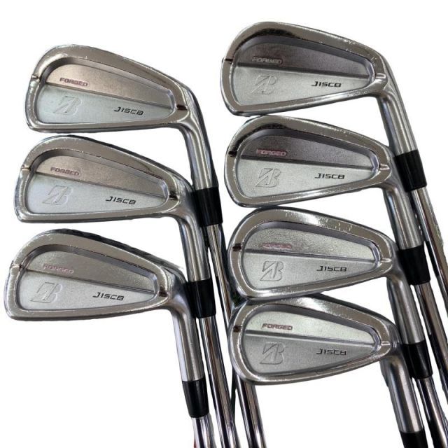 【中古】 ブリヂストン BRIDGESTONE J15CB 8S アイアンセット IR Dynamic Gold (フレックスS) メンズ 男性用 右利き 右用 Dランク ゴルフクラブ