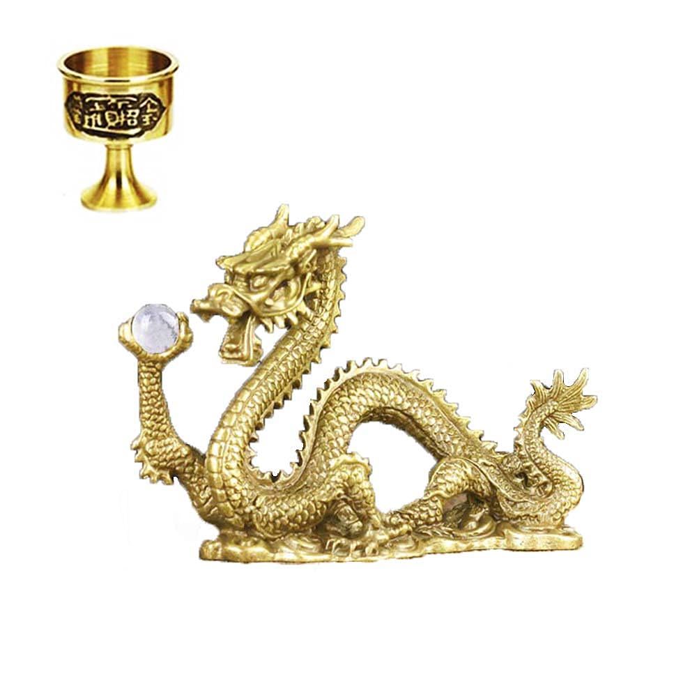 昇運金龍 龍 水晶玉持ち金龍 15mm玉水晶 金龍 五本爪 龍と水杯セット 龍と水杯で効果アップ 水杯 銅製 風水グッズ 風水 置物 開運 昇運 機運上昇風水 5本 爪 龍 五本爪 干支 縁起物 厄除け 吉祥開運 贈答 ギフト龍の置物 開運祈 e50eeed7