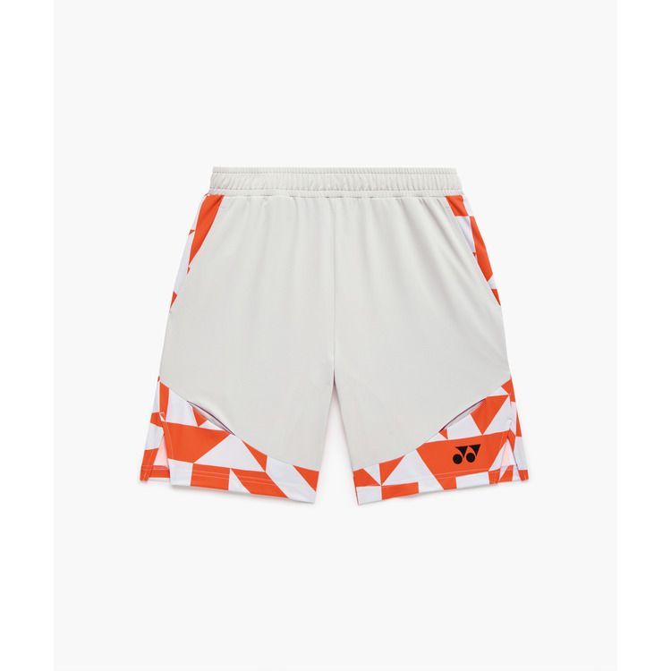 YONEX　メンズニットハーフパンツ　シルバーグレー/15240