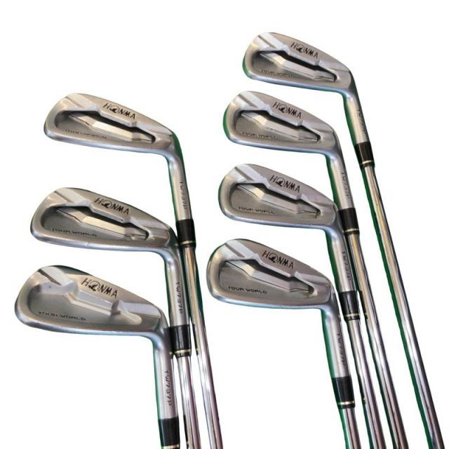 【中古】 本間ゴルフ TOUR WORLD TW737P 8S アイアンセット IR NS PRO 950GH (フレックスS) メンズ 男性用 右利き 右用 Cランク ゴルフクラブ