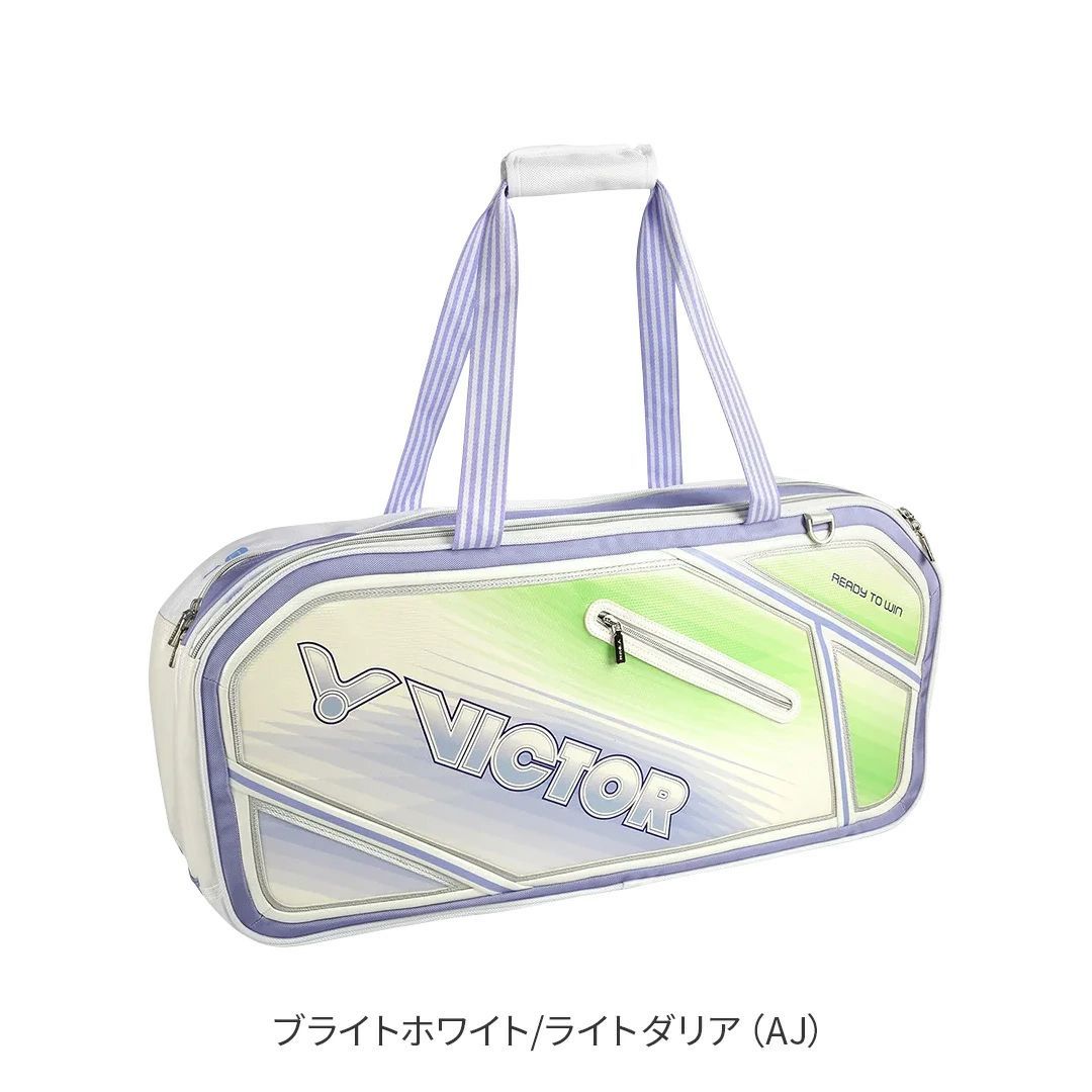 VICTOR　トーナメントバッグ　ブライトホワイト/ライトダリア/BR9616AJ