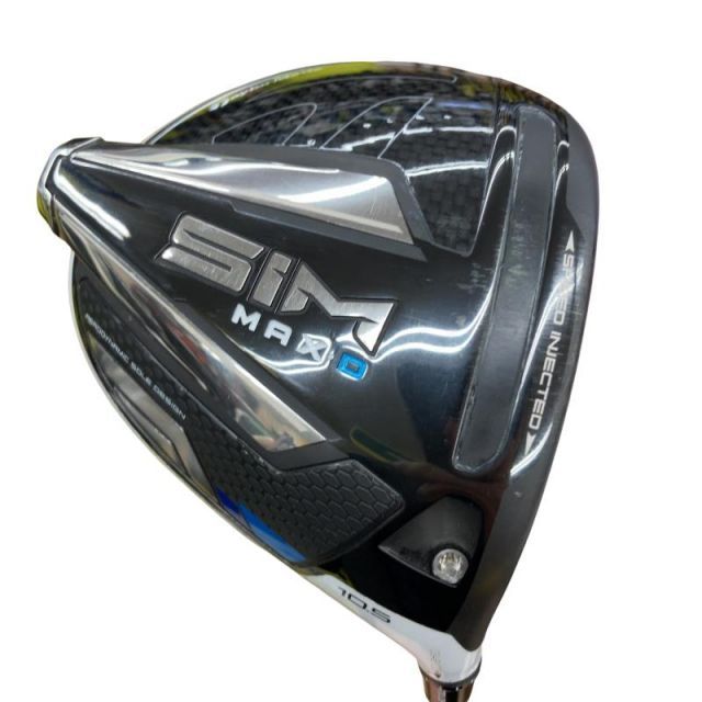 【中古】 テーラーメイド SIM MAX-D 10.5° USA ドライバー DR HeLIUM 5 (フレックスR) メンズ 男性用 右利き 右用 Cランク ゴルフクラブ