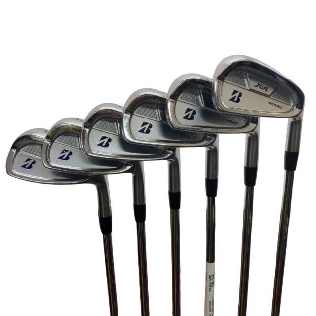 【中古】 ブリヂストン BRIDGESTONE JGR FORGED 6S アイアンセット IR XP 95 (フレックスS) メンズ 男性用 右利き 右用 Cランク ゴルフクラブ