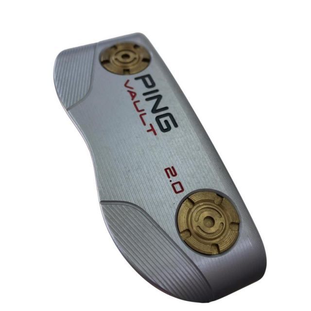 【中古】 ピン VAULT 2.0 B60 プラチナム(340g) 34インチ(PP61グリップ) パター PT スチール (フレックスその他) メンズ 男性用 右利き 右用 Cランク ゴルフクラブ
